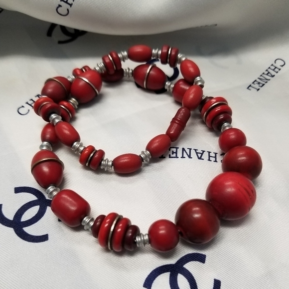 Jakob Bengel Jewelry - Rare JAKOB BENGEL Machine Age Deco Galalith Necklace
